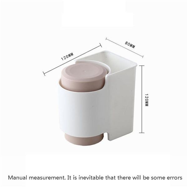 

bathroom accessorytoothbrush holder toothpaste rack mouthwash cup strong adsorption hanging storage with toothbrush holders