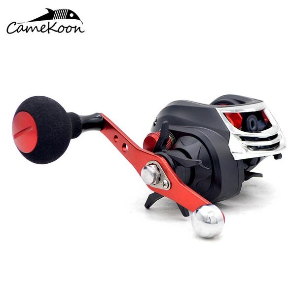 

baitcasting reels camekoon fishing reel high speed 12+1 ball bearings 6.3:1 gear ratio smooth baitcaster
