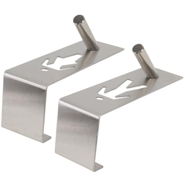 

hooks & rails 1 pair multifunctional hat door hanger sticky punch free