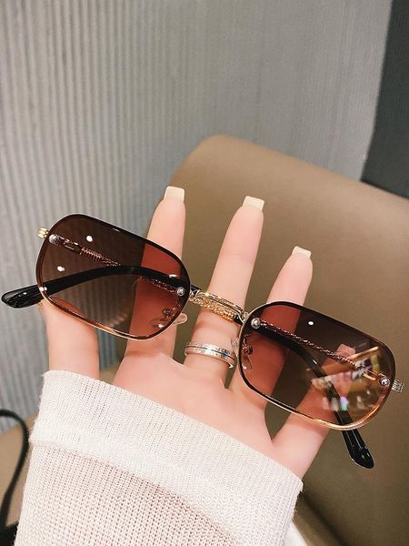 

sunglasses small frame special men women female i fashion street pography travel seaside vintage, White;black