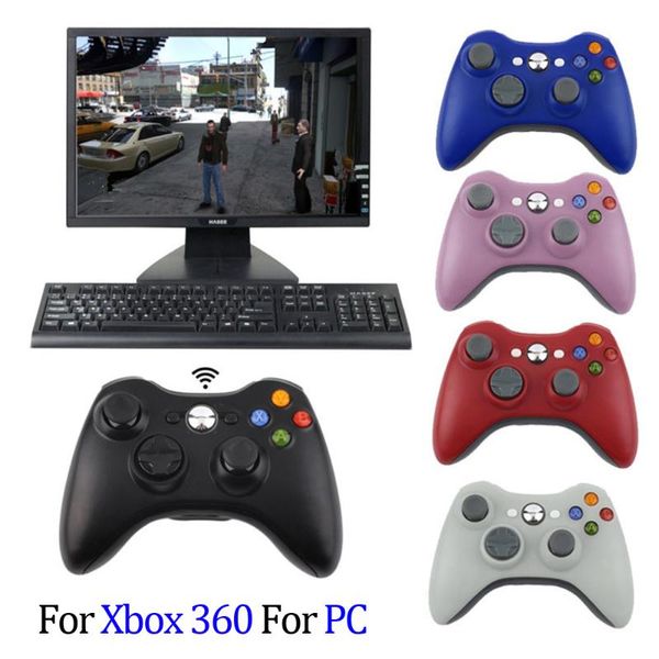 

game controllers & joysticks wireless joy pad for xbox 360 2.4g controller gamepad joystick microsoft xbox360 console gaming gamepads pc