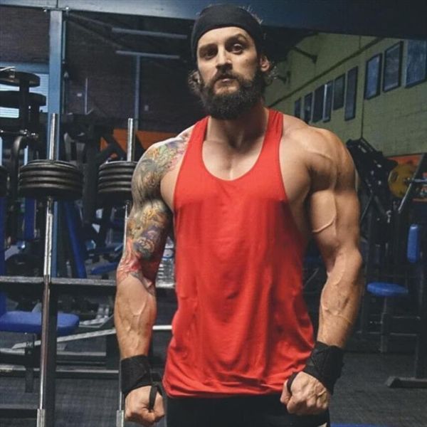 

brand bodybuilding stringer tank men musculation solid vest gyms clothing fitness undershirt plain sleeveless shirt, White;black