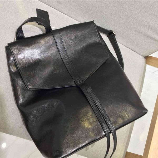 

men's women's backpacks of h made and cow leather