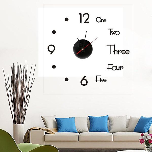 

living room decoration wall clock modern decor clocks