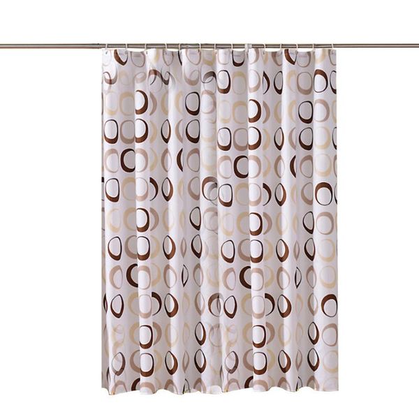 

curtain & drapes waterproof polyester fabric shower nordic cube simple geometric bathroom curtains home decoration