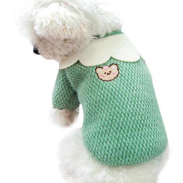 

dog apparel pet cute petal collar coat pullover jacket sweatshirt cat sweater pets costume winter autumn clothes xs-xl