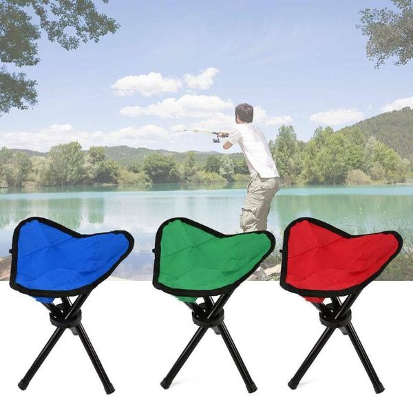 

camp furniture outdoor fishing chair portable tripod stool folding camping walking picnic garden foldable three feet beach chairs