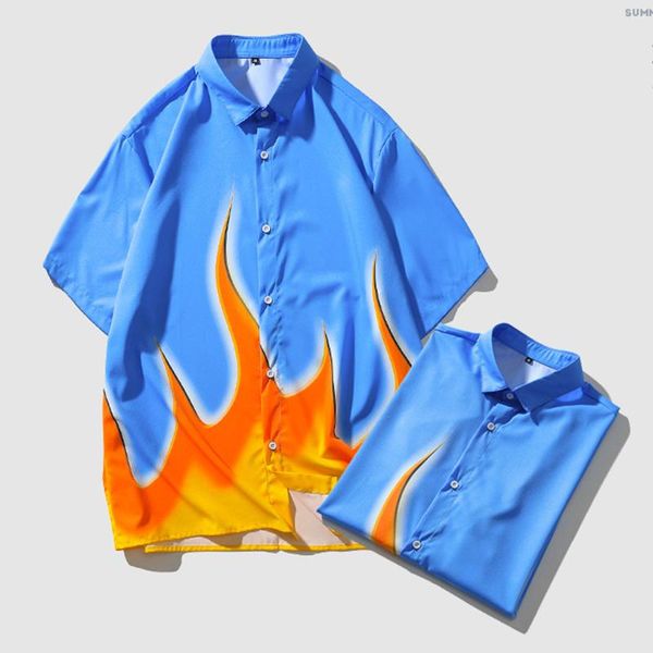 

summer men short-sleeved casual shirt lapel slim-fit korean fashion stitching men's shirts, White;black