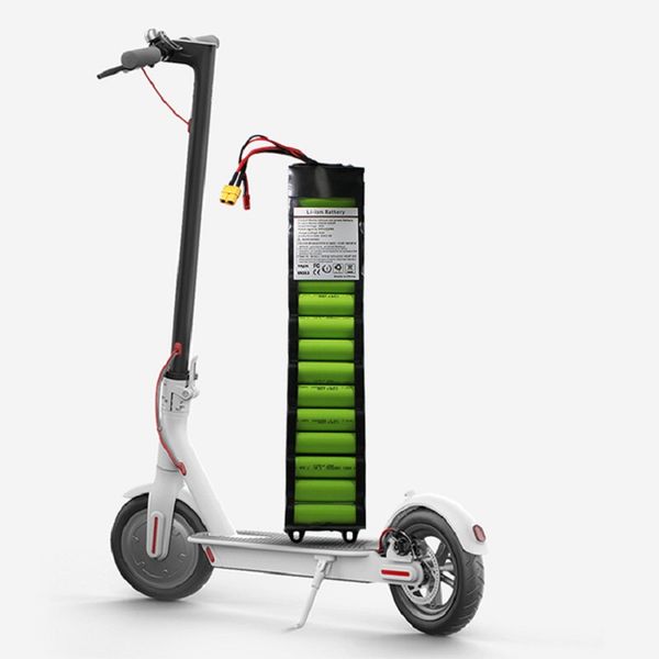Lityum piller, elektrikli scooter pili için BMS'li 36V 7.8Ah 6Ah 18650 hücre 10S3P paketi