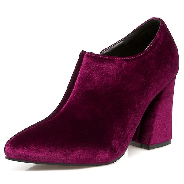 

dress shoes sarairis elegant big size 43 spring office lady square high heels women pumps 61vp, Black