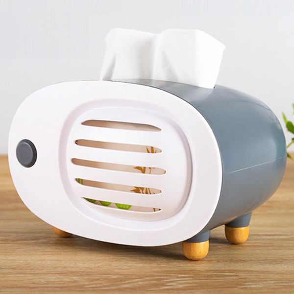 

tissue boxes & napkins abs vintage radio model box retro dispenser storage napkin case deskpaper holder organizer ornament craft