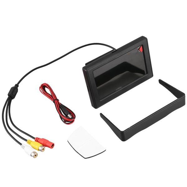 

car rear view cameras& parking sensors 4.3" lcd dvd cctv reverse camera monitor
