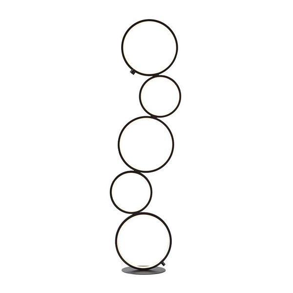 

floor lamps modern touch switch ring lamp, bedroom bedside creative living study room el indoor lighting led standing lamp