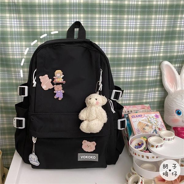 

backpack pb3030 school bag female high students large capacity all-match