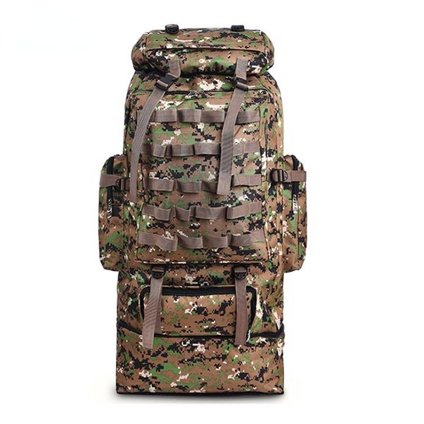 

outdoor bags 100l military backpack molle camping bag rucksack tactical men large hiking army travel sport xa231wa