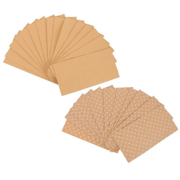 

gift wrap 100pcs creative kraft paper pouches simple candy bags