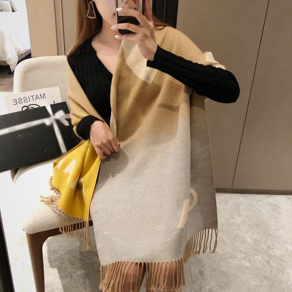 

luxury designers france brand cashmere jacquard scarf for women designer scarves letters classic lapel head knit scarfs shawl plaid hijab si, Blue;gray