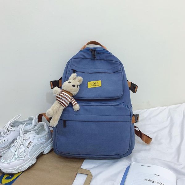 

backpack large capacity women fashion schoolbag for teenager girls female high school college student book bags