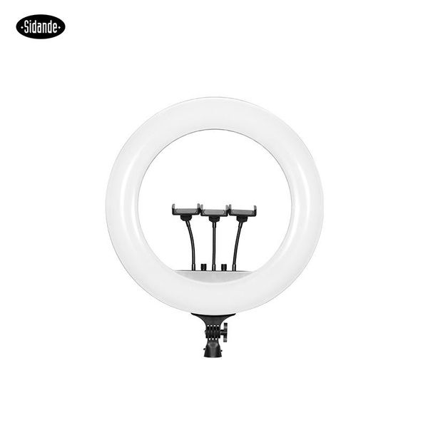 

inch ring fill light led selfie video mobile phone pography vlog live studio with tripod flash heads