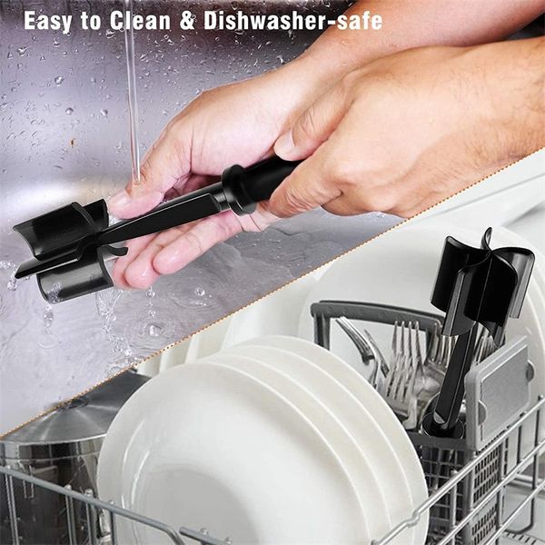 

manual meat grinders, non-stick, heat resistant nylon chopper utensil, mix chop for hamburger and ground beef 1849 v2