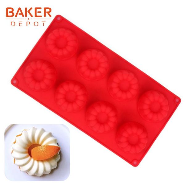 

baking moulds baker depot silicone donut molds cake tool donuts pudding jello psatry form ice cube soap chocolate bakeware