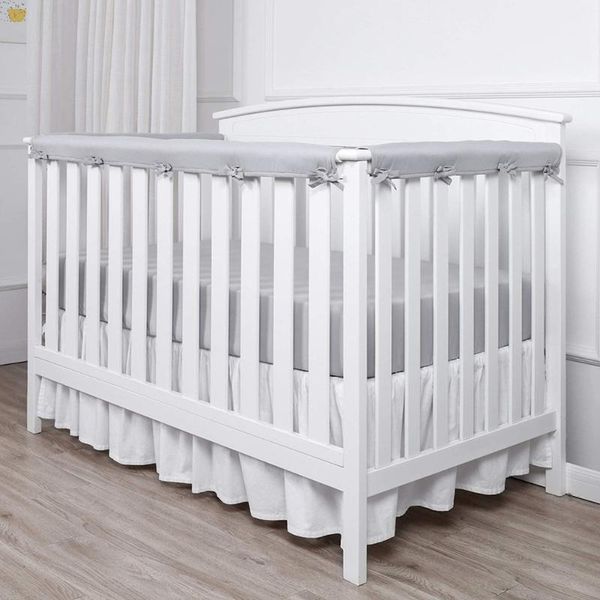 

bedding sets 3pcs crib rail cover protector baby bed set for standard cribs side & front rails care