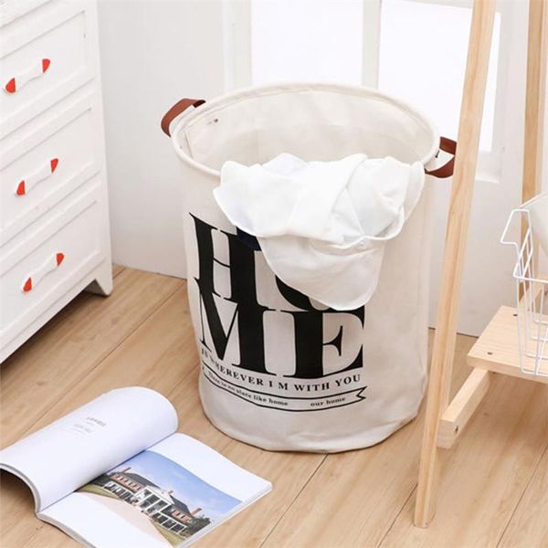 

laundry baskets large clothes hamper foldable basket for dirty toys cotton storage bin home organizer & organization