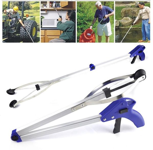 

mats & pads foldable pick up reaching long arm gripper helping hand tool
