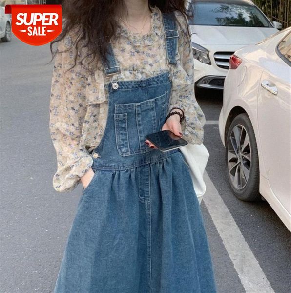 

wasei water bingbing] skirt chic spring tutu denim strap dress #fs9e, Black;gray