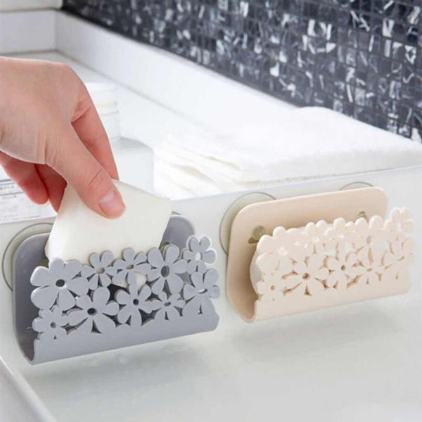 

hooks & rails drying holder home kitchen bathroom organizer dish cloths rack suction sponge clip rag storage wall mounted shelf