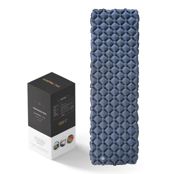 

outdoor pads waterproof compact air mat single sleeping pad travel folding bed portable camping