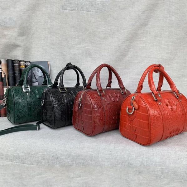 

waist bags women's leisure real crocodile skull shoulder fashion trend diagonal bag women famous brands leather handbags