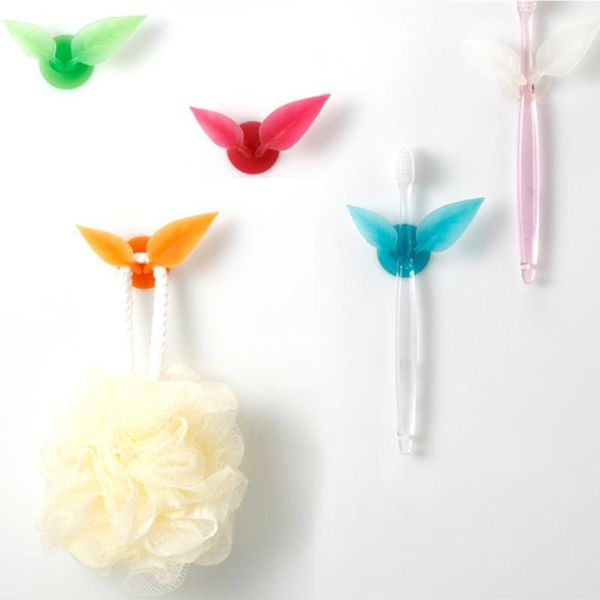 

bath accessory set leaves styling kitchen/bathroom tools suction cup multifunctional toothbrushing ball holder mini practical