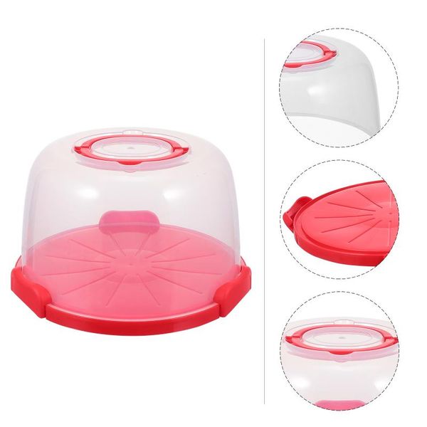 

gift wrap 1pc 8in keep fresh fruit vegetable box cake carrier food container