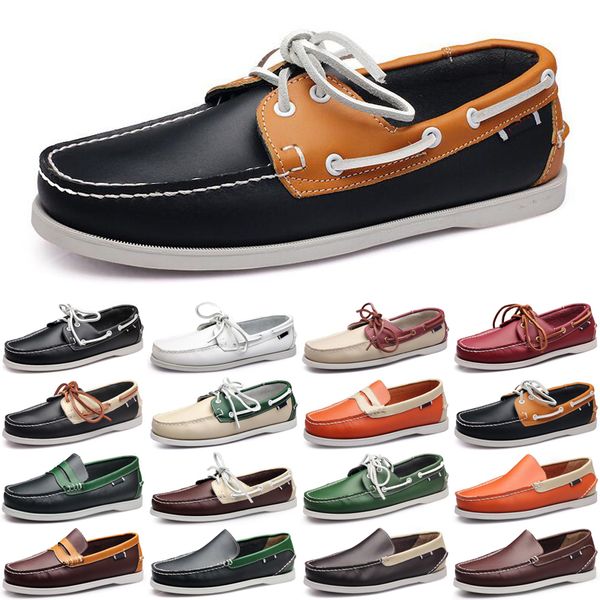 

shoes loafers casual men black outdoor flat slip on fashion mens trainers sneakers size 40-45 color17110 fashi s