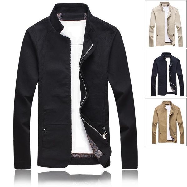 

men's jackets jacket men fashion casual slim mens sportswear bomber and coats plus size m- 5xl xz780-p45, Black;brown