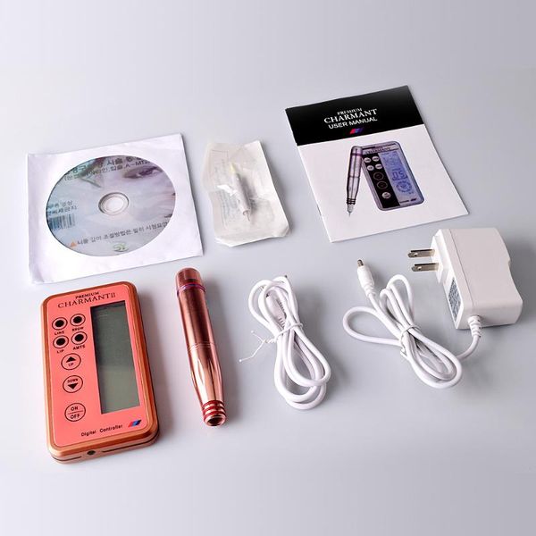 

tattoo guns kits microblading dermografo machine kit charmant 2 for eyebrow lip eyeliner mts pen with cartridges needle