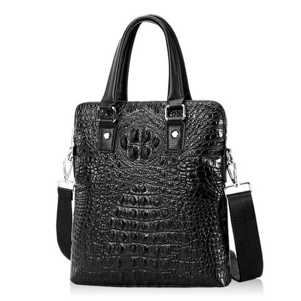 

leather leather busins briefcase men's single shoulder msenger bag bag