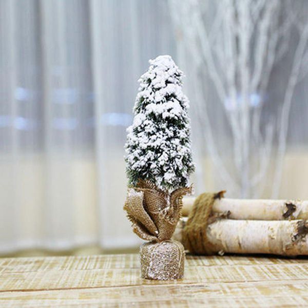 Декоративные цветы венки рождественские симуляции падают снежным деревом украшения сосны кедр