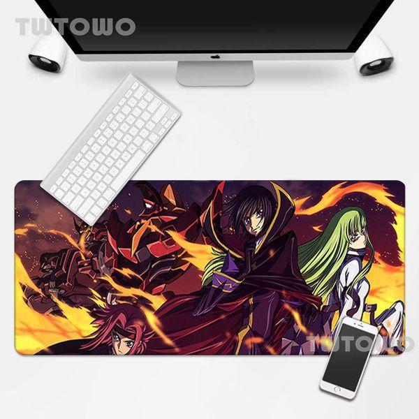 

mouse pads & wrist rests code geass lelouch custom skin pad gaming table mat desk deskmousepad soft mice