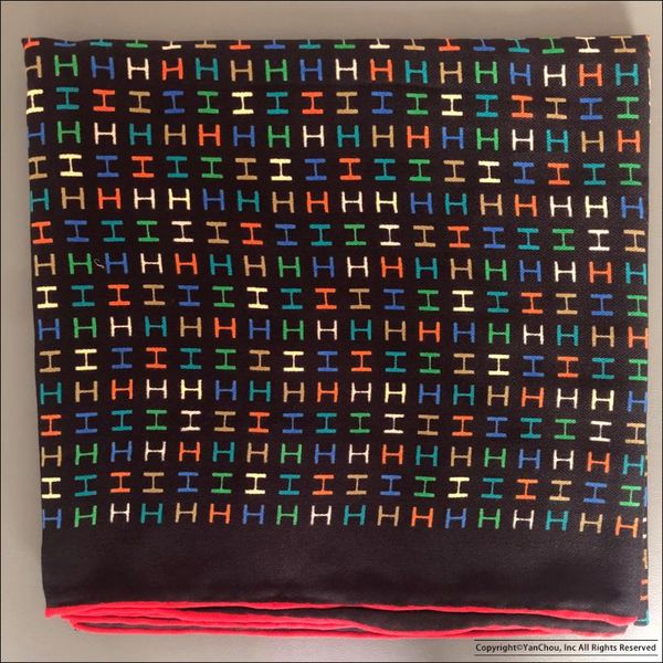 

scarves 30% silk 70% cashmere shawl scarfs h print designer large scarf hand rolled edges stole women winter warm blanket, Blue;gray