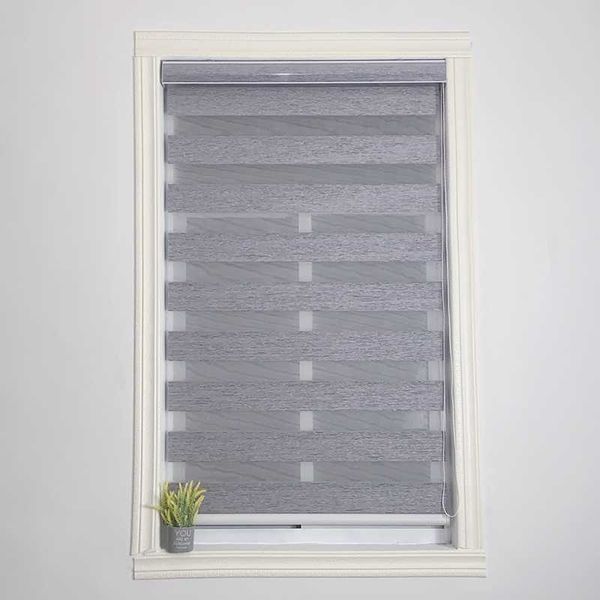 

blinds customized size blackout zebra horizontal window roller for decoration