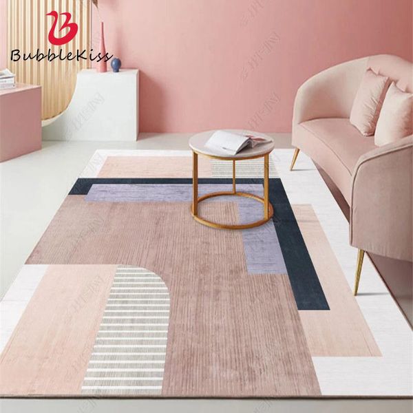

carpets bubble kiss abstract art rugs carpet for living room nordic stripes non-slip floor mat customized home bedroom decor large