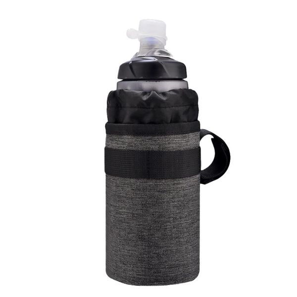 

cycling bags 750ml bicycle bag polyester kettle bike handlebar insulated water bottle drink cooler pack hydration carrier
