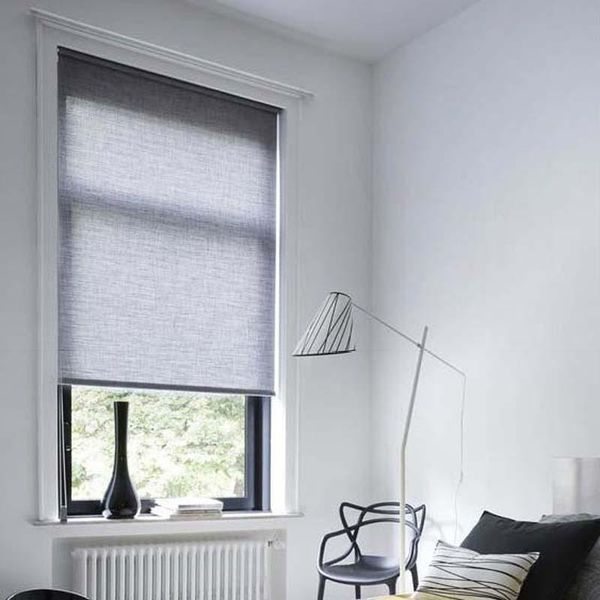

blinds tipiace imitation linen fabric customized size fashionable victoria series manual roller for home office