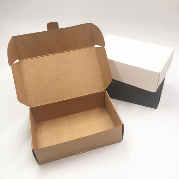 

gift wrap 15pcs two size kraft craft packing paper box for candy/jewelry/cake/biscuits wedding party event favor supplies