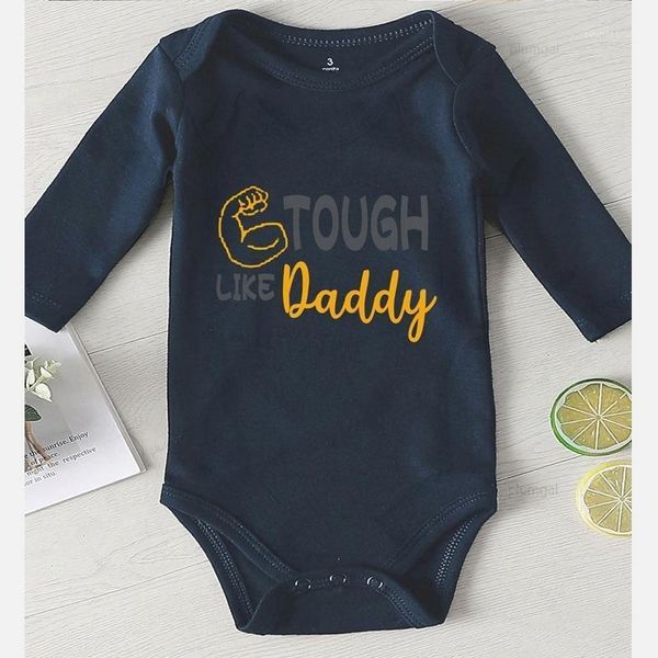 

jumpsuits clothing for babies born baby winter clothes toddler boy romper printing daddy cotton kids jumpsuit autumn girls infant1, Blue