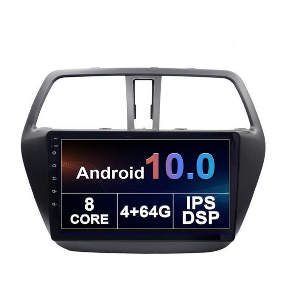 Автомобильный DVD-плеер Сенсорный экран Навигационная система Media для Suzuki S-Cross 2014-2017 Высококачественная поддержка TPMS OBD обратная камера цифровое телевидение