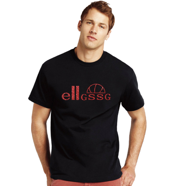 

brand men's round neck short sleeve summer solid color printed t-shirt t-shirts, White;black
