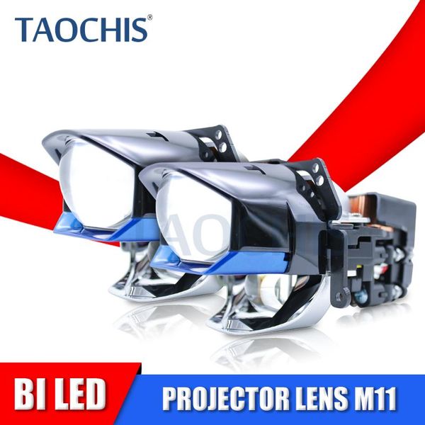 

other lighting system taochis 3.0 inches m11 bi led projector lens 60w for upgrade car headlights motorcycle automotive lights 6000k bi-led